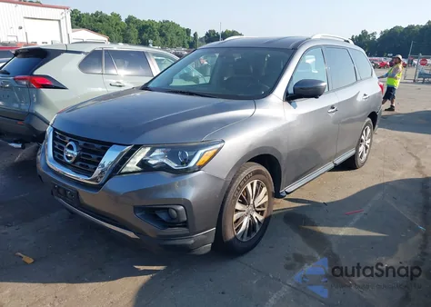 2018 Nissan Pathfinder Sl из США, поврежденный, VIN 5N1DR2MM8JC637360